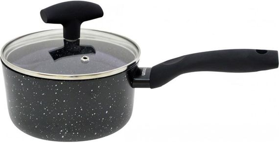 Ківш Fissman Fiore 1.7л зі скляною кришкою, індукційне дно