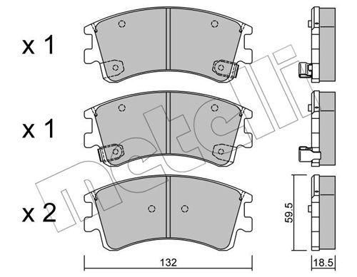 Колодки гальмівні передні Mazda 6 02-08 22-0476-0 | Зображення 9