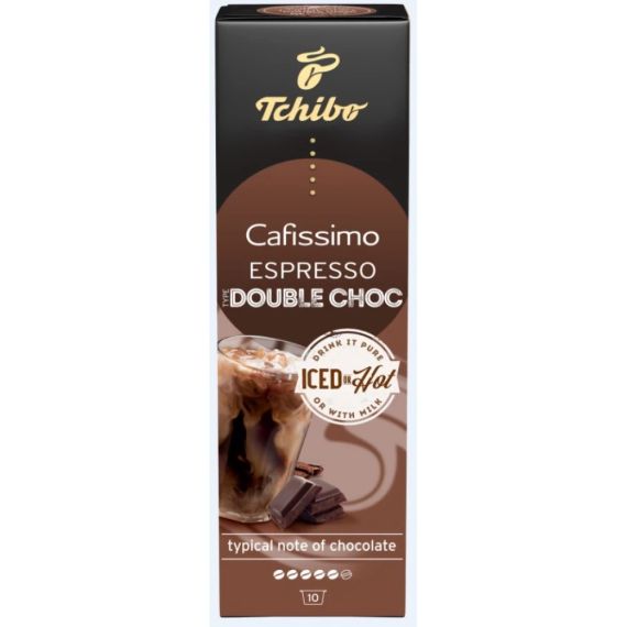 Поштучно! Кофе в капсулах Tchibo Caffitaly Cafissimo Flavoured Espresso Double Choc 10 шт Германия Шоколад | Зображення 1