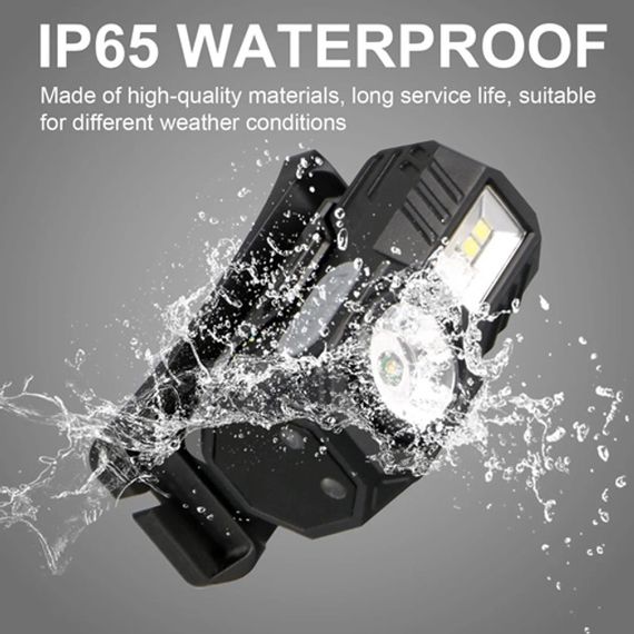 Ліхтар налобний T131-XPE+3SMD з датчиком руху, Налобний ліхтар для туризму риболовлі та полювання | Зображення 2
