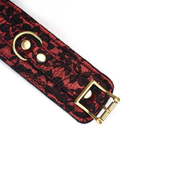 Наручники Liebe Seele Victorian Garden Wrist Cuff, кільця та з’єднувальний ланцюжок Sex Aura | Зображення 7