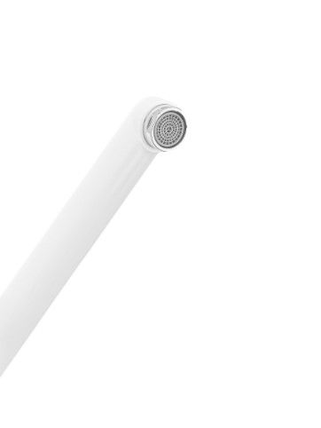 Змішувач для ванни Plamix Cezar-006 EURO SET White (з шлангом, лійкою та кронштейном) (PM0666) | Зображення 3