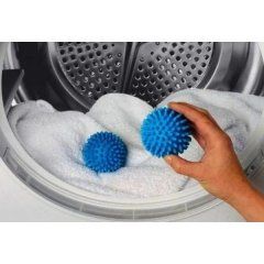 Кульки , м'ячі Dryer Balls для прання білизни Блакитні | Зображення 2
