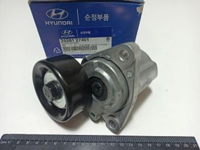 Ролик ременя генератора натяжний Hyundai/KIA CRDi, MOBIS (2528127401) у зборі (25281-27401)