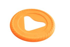 Игрушка для собак FIBOO Frisboo, 25 см, оранжевая