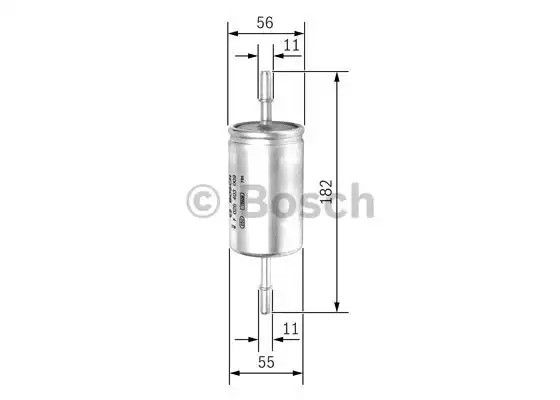 Фільтр паливний FORD, MAZDA 3, BOSCH (F026403009) | Зображення 4