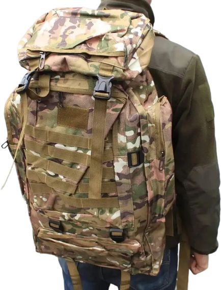 Рюкзак тактичний 80л M13 Мультикам (23456861401_566) | Зображення 8