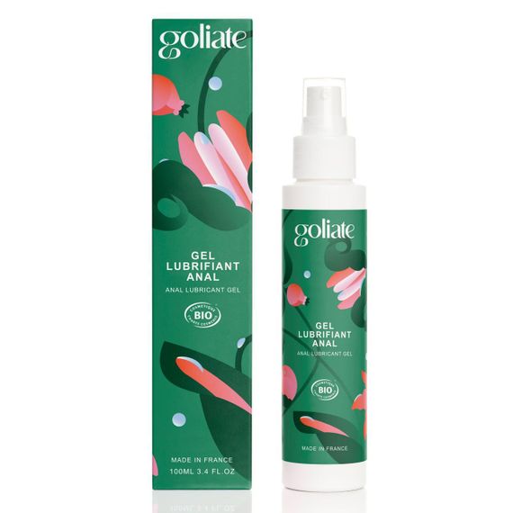 Анальний лубрикант Goliate Gel Lubrifiant Anal 100 мл, розслаблювальний, веган-френдлі Sex Aura | Зображення 1
