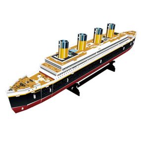 Пазл Cubic Fun Трехмерная головоломка-конструктор Титаник (T4012h) - Топ Продаж!