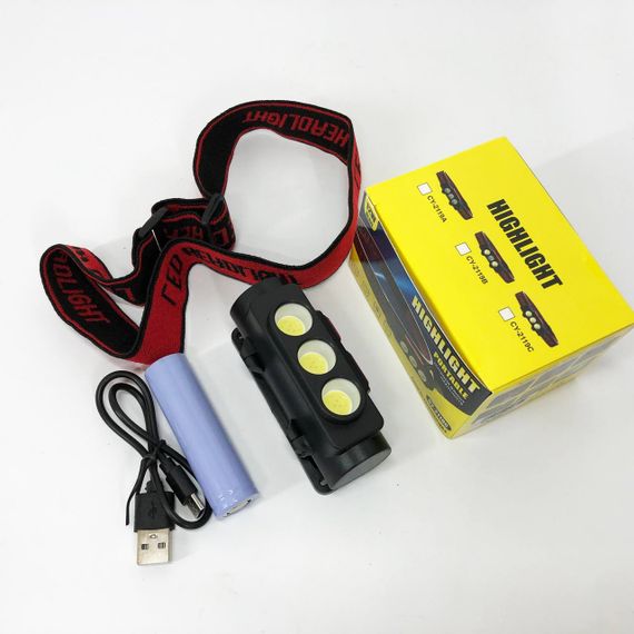 Фонарь для спасателей на голову, Фонарик на голову для работы Фонарь головы со светодиодами QN-41 | Зображення 1