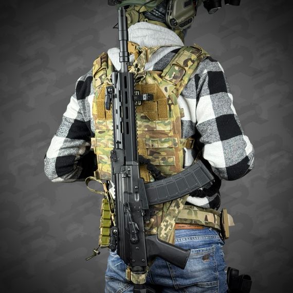 Ремінь збройовий триточковий RAGNAROK "Hel" Gen.II sling Піксель | Зображення 7