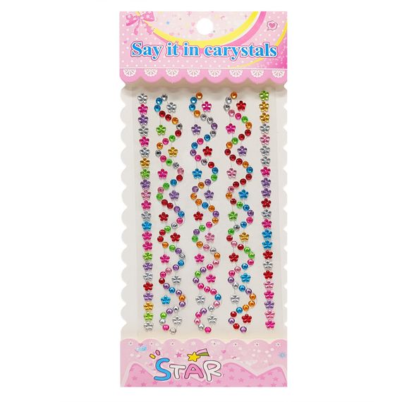 Наклейки декоративные XY-005-12 для авто, ноутбуков, телефонов