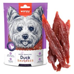 Лакомство для собак Wanpy Duck Jerky с уткой 100 гр