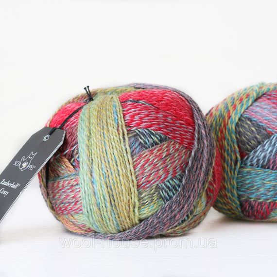 Шкарпеткова пряжа Schoppel Zauberball Crazy, 2429
