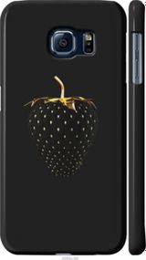 Чохол на Samsung Galaxy S6 G920 Чорна полуниця "3585m-80-24368"
