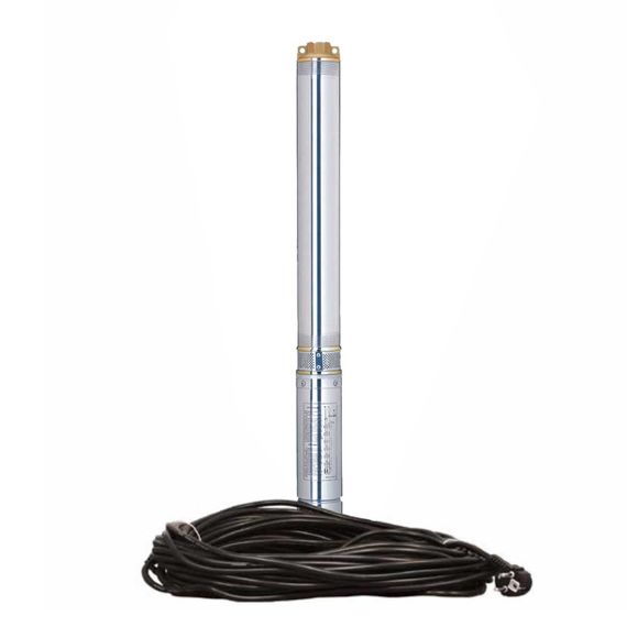 Насос відцентровий свердловинний DONGYIN 2.5SEm1.8/24 0.37кВт H 66(43)м Q 40(25)л/хв Ø66мм (кабель 30м) (777372)