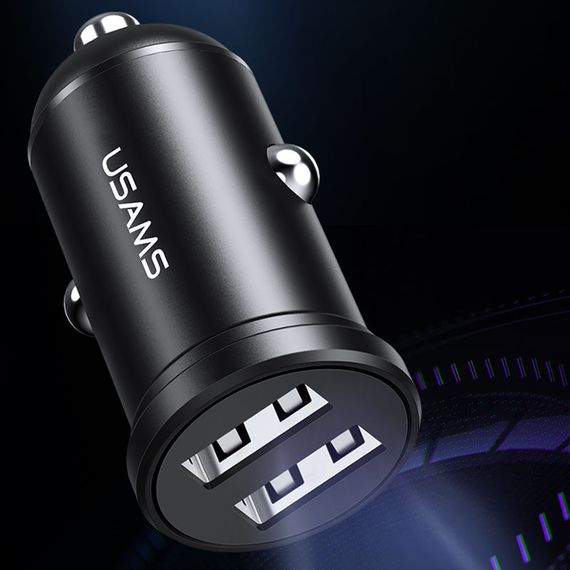 АЗУ Usams US-CC114 C20  Dual USB Mini | Зображення 2