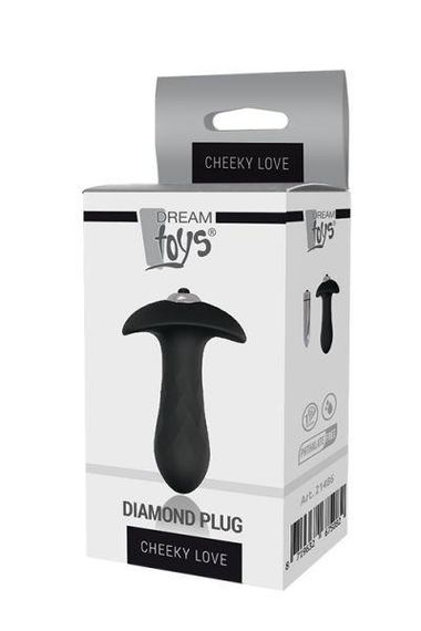 Анальна пробка CHEEKY LOVE DIAMOND PLUG Sex Aura | Зображення 1