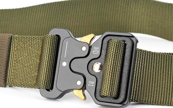 Ремінь тактичний Tactical Belt 125х3,8 см Олива | Зображення 4