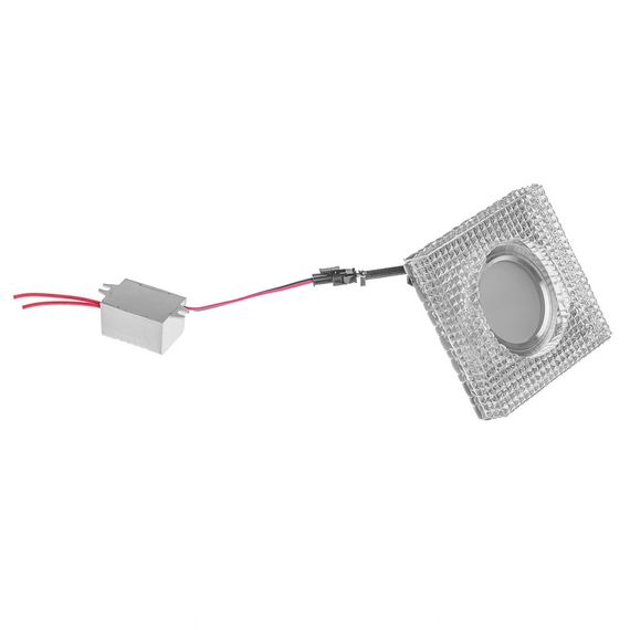 Светильник точечный LED декоративный HDL-G265/3W + WH MR16 | Зображення 2