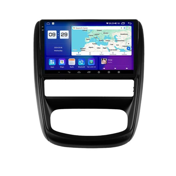 Штатна магнітола серії Mekede M200S 2K під Renault Duster 1 2010-2015 Nissan Terrano 2014-2020 9 дюймів