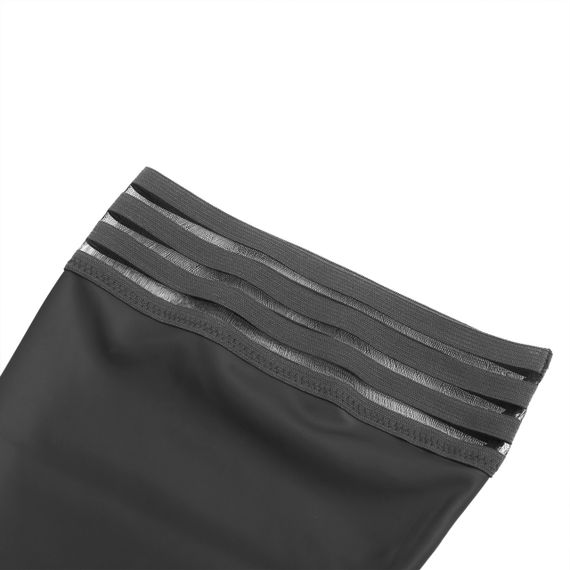 Чулки эластичные Star Night с имитацией кожи, черные, XS-M Sex Aura | Зображення 5