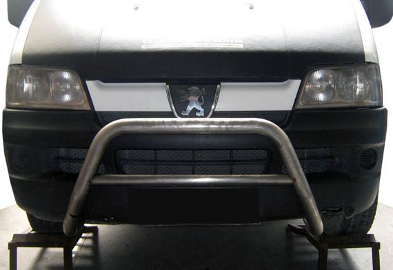 Кенгурятник WT005 (нерж.) для Peugeot Boxer 1994-2006 гг
