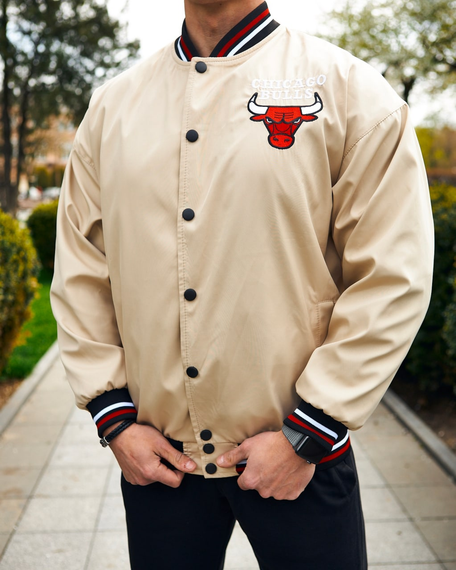 Бомбер Чикаго бежевий S | Зображення 3