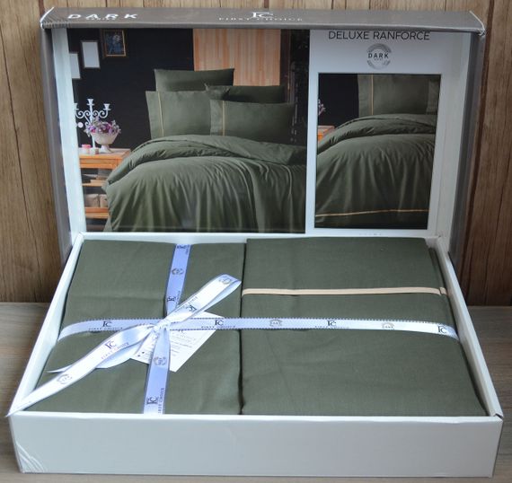 Постельное белье First Choice Ranforce Deluxe 200 х 220 см Alisa Green | Зображення 3