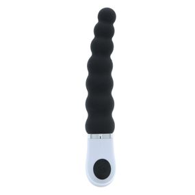 Анальная виброёлка Dream Toys Essentials P-Spot Caterpillar, черная, 15 × 2,5 см Sex Aura