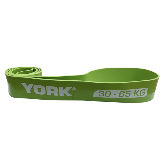 Резинка для фітнесу York 30-65кг - 2080x65x4,5 мм, салатовий | Зображення 1