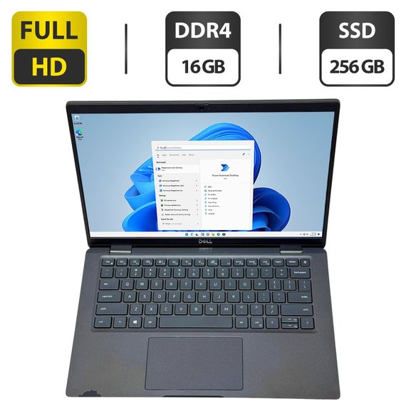 Ультрабук Б-клас Dell Latitude 7420 / 14" (1920x1080) IPS / Intel Core i5-1145G7 (4 (8) ядра по 4.4 GHz) / 16 GB DDR4 / 256 GB SSD / Intel Iris Xe Graphics / WebCam / Windows 11 Pro б/в
