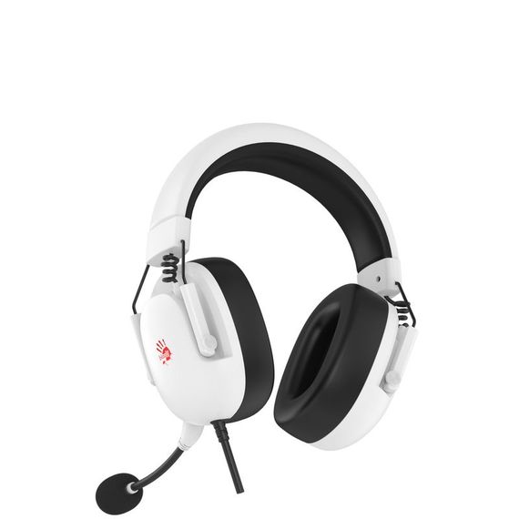 Гарнітура ігрова Bloody G585 (White) з підсвічуванням, USB, колір білий | Зображення 8