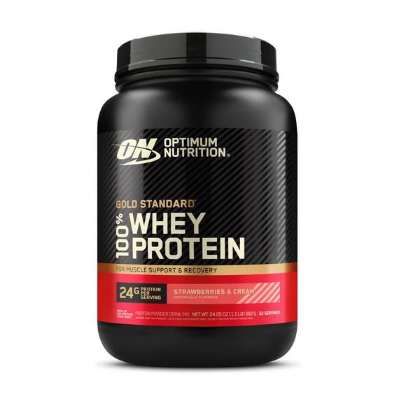 Протеин Optimum Nutrition Gold Standard 100% Whey 907 g (Strawberry cream)