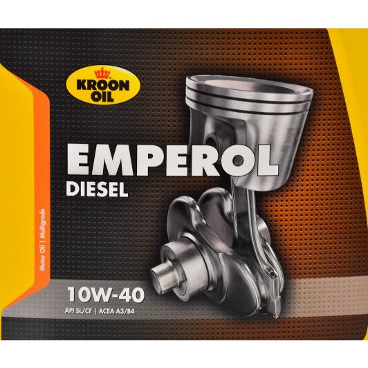 Масло моторное KROON OIL EMPEROL дизель полусинтетика 10W40 4л (35654) | Зображення 1