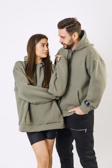 Худі унісекс МА (01) Олива | Зображення 4