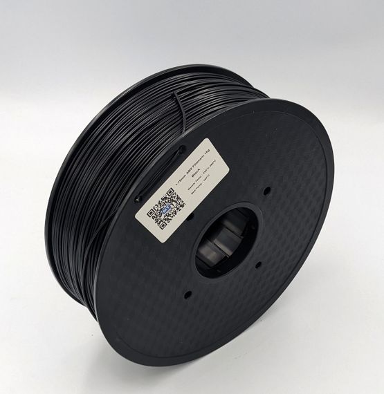 ABS-пластик MT Filament для 3D-принтера 1.75 мм 1 кг чёрний (3DMT-ABS1.75-01-B)