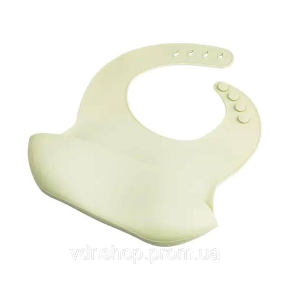 Дитячий набір силіконового посуду 7 предметів Зелений HP34546G | Зображення 1