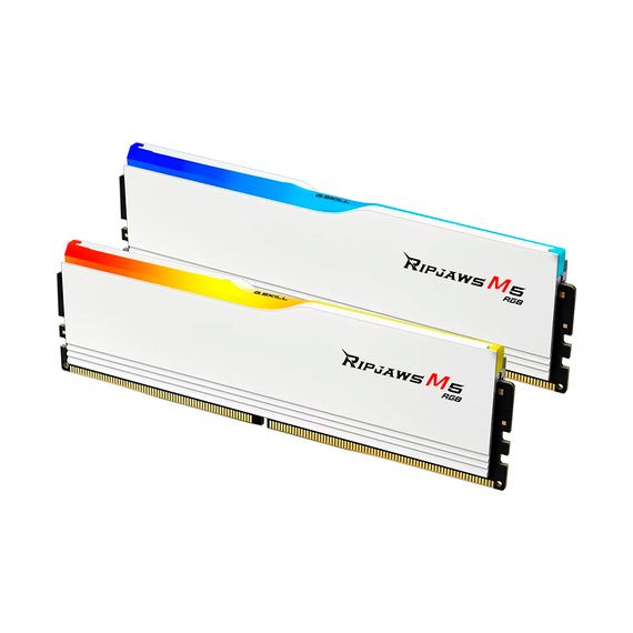 Модуль памяти для компьютера DDR5 32GB (2x16GB) 6000 MHz Ripjaws M5 RGB Matte White G.Skill (F5-6000J3636F16GX2-RM5RW) | Зображення 2