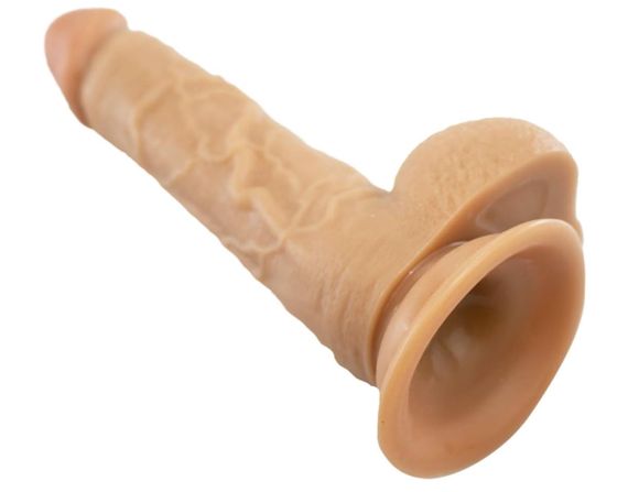 Фаллоимитатор с мошонкой на присоске OYO YQM-060 (длина 20.5 см, диаметр 4.7 см) Sex Aura | Зображення 4