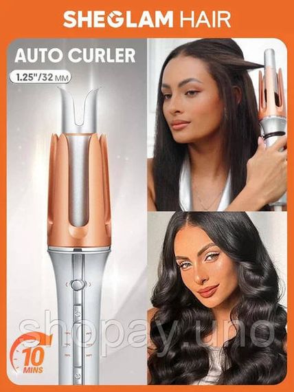 Автоматическая плойка для волос Hair Curler-Bella для локонов и кудрей | Зображення 3