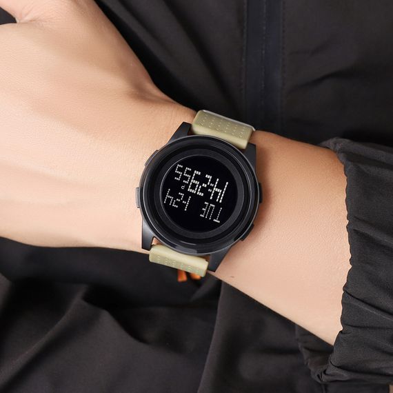 Чоловічий годинник Skmei 2378KH Khaki | Зображення 3