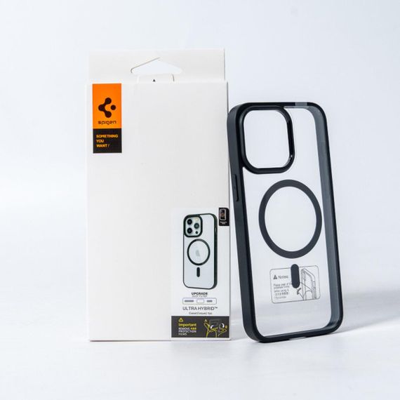 Чохол для смартфона Spigen AAA Magnetic Color for Apple iPhone 15 Pro Black | Зображення 5