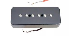 Нековый Neck черный сингл P 90 датчик Alnico для электрогитары Fender Gibson Cort Ibanes Shur LTD ESP