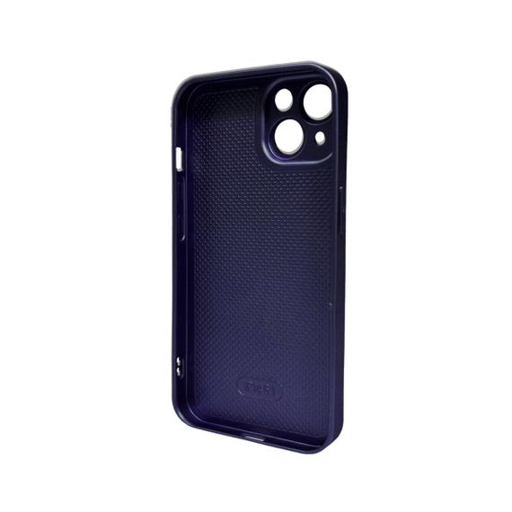 Чохол для смартфона AG Glass Matt Frame Color Logo for Apple iPhone 15 Deep Purple | Зображення 1