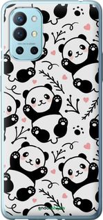 Чохол на OnePlus 9R Панди "4318u-2326-2448"