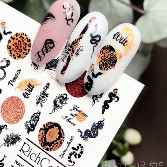 Рифлений слайдер RichColor 015 на водяній основі (6.5x9.5см) | Зображення 1