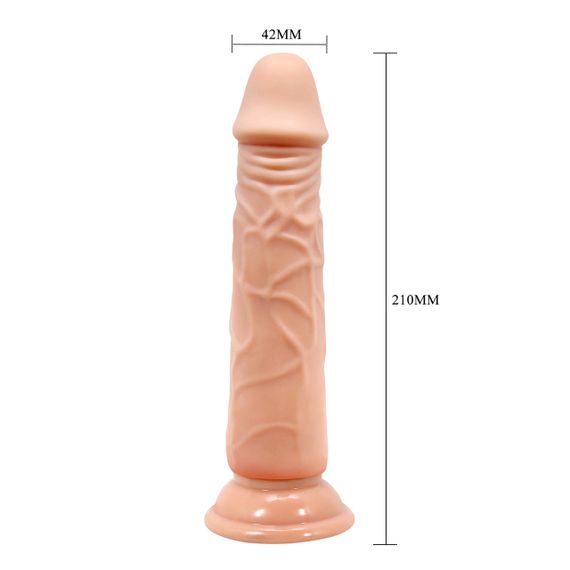 Фалоімітатор - Barbara Calvin Dildo 8,3" Flesh sexstyle | Зображення 5