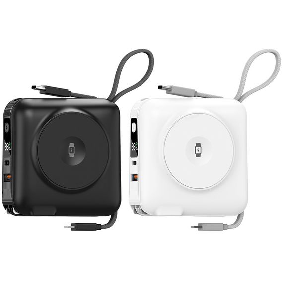 Портативний ЗП Power Bank WIWU Wi-P051 6 in 1 PD45W з БЗП 15000 mAh
