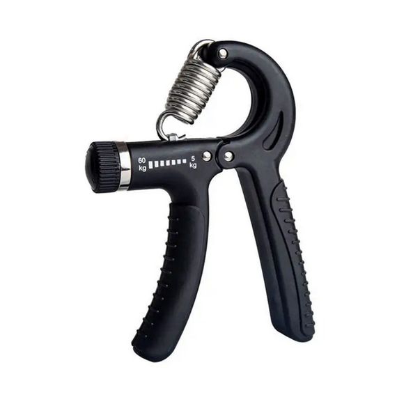 Еспандер кистьовий пружинний з регульованим навантаженням Power Grip Pro NE-W-87-OR 5-60 кг